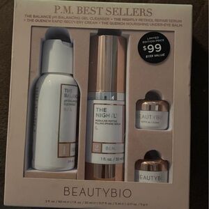 BeautyBio PM Best Sellers Skincare Set